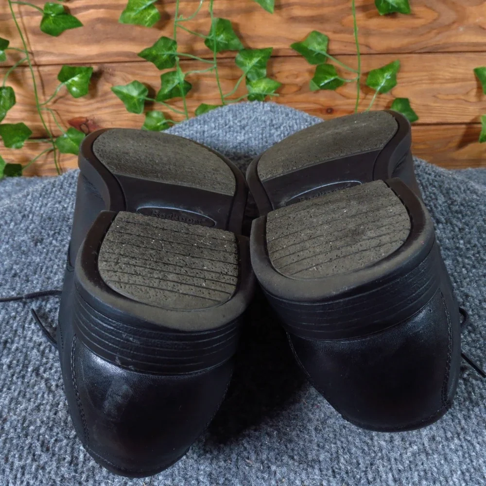 Rockport Margin Men Oxford‎ Size 10 Office Professional Dress Shoe Black Leather